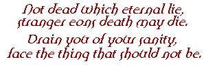 ---Metallica, The thing that should not be, 1986